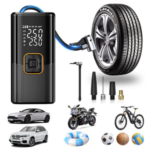 Portable Wireless 120W High Pressure Electric Tire Inflator Digital Car Air Compressor 150psi ABS