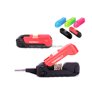 16 in 1 Mini Screwdriver Set Bit Kit LED Torch Tool Set