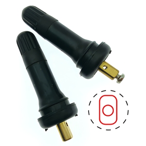 TPMS Rubber Tire Valves for Tire Pressure Tubeless Schrader Valve Stem Snap-in Rubber Valves for Car TPMS Sensor
