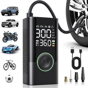 Portable Tire Inflator 150PSI Cordless Air Compressor Mini Digital Pump Fast Inflation & Auto-Stop
