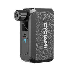 CYCLAMI AM6 Mini High Pressure 130PSI Lightweight FAST Portable Electric Bike Pump Tire Inflator with Presta/Schrader Valves