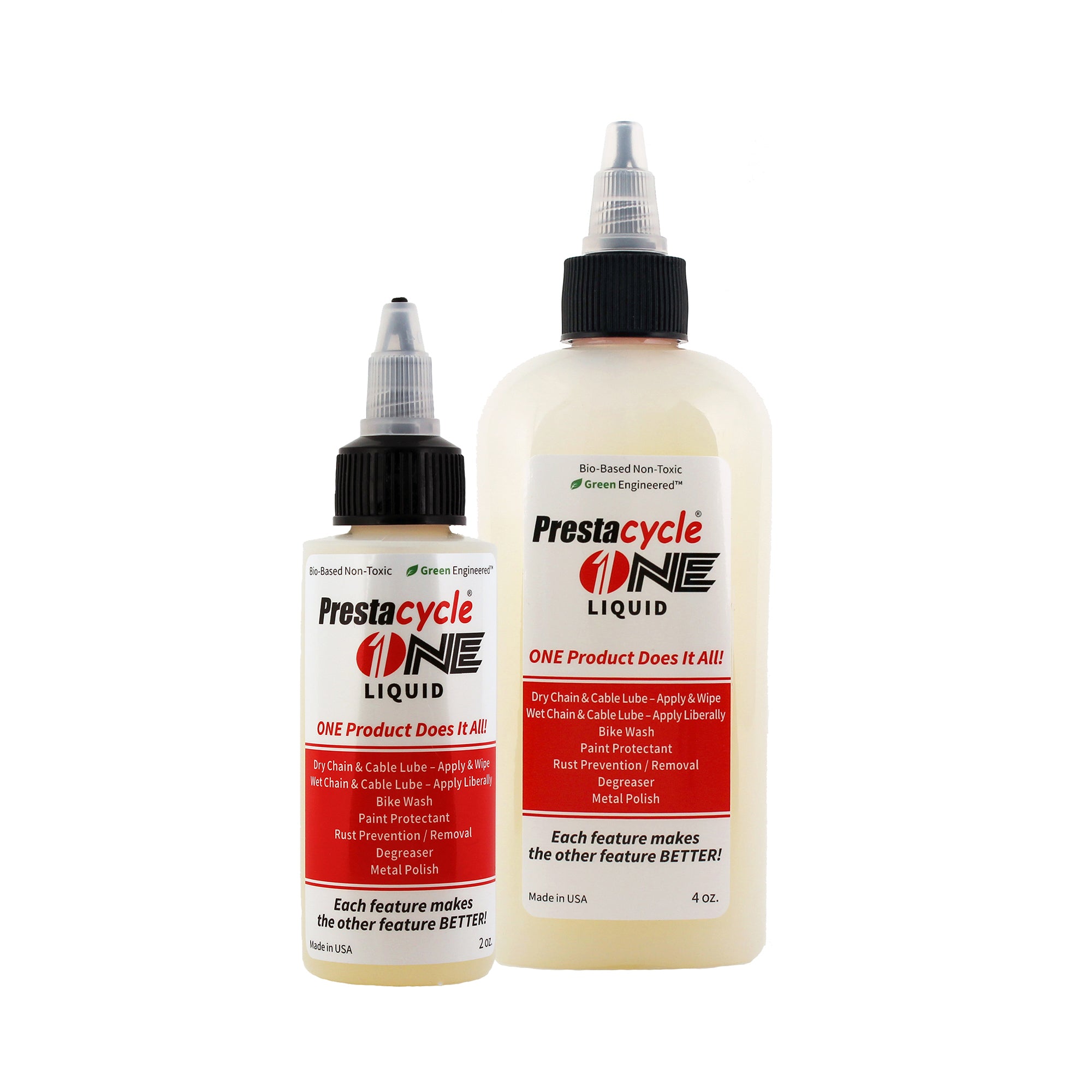 Prestacycle Gel Lube - All-Weather Synthetic Chain Lubricant