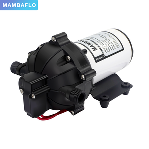 MAMBAFLO Portable 12V/24V DC Submersible Mini Water Pump High Pressure Diaphragm Motor OEM Marine RV