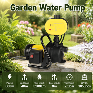 Electronic Pressure Controlled Garden Water Pump