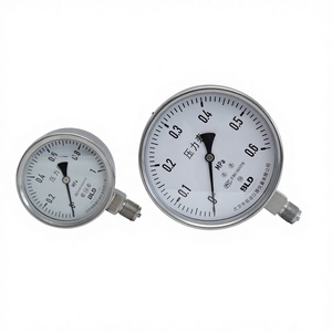 BLD Liquid Filled Stainless Steel Pressure Gauge